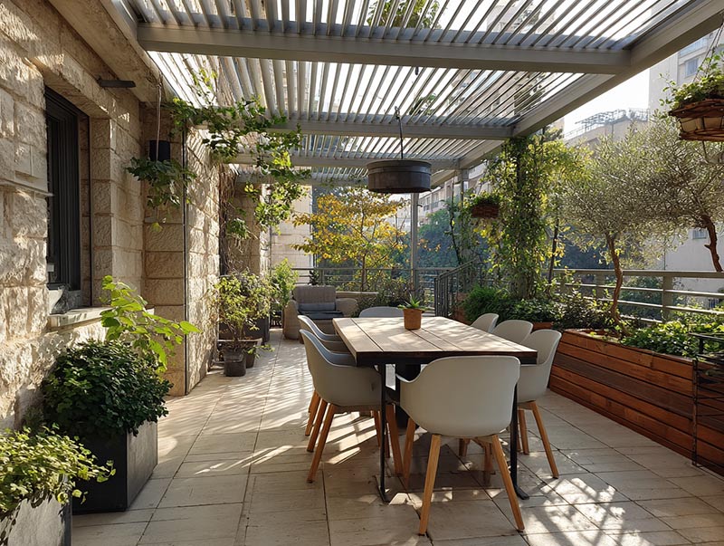 פרגולה בירושלים