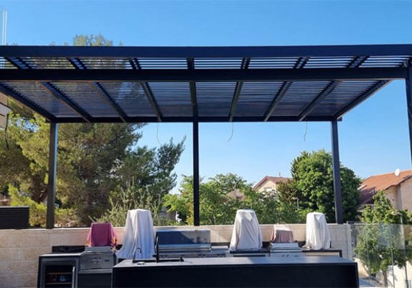פרגולה קבועה – פתרון הצללה מושלם לטווח הארוך