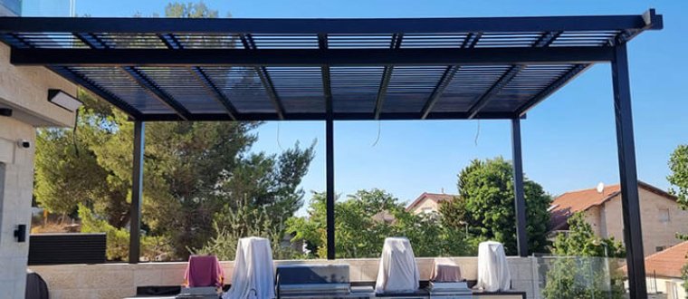 פרגולה קבועה – פתרון הצללה מושלם לטווח הארוך